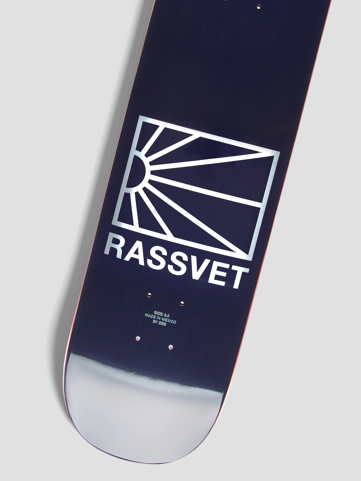 Rassvet Logo Deck Blue 8.375"