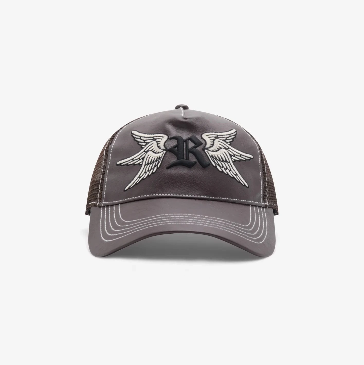 Rassvet Swallows Trucker Cap Woven Brown