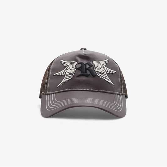 Rassvet Swallows Trucker Cap Woven Brown