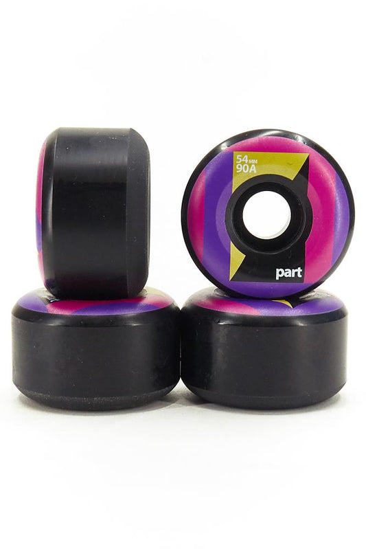 PART Hybrid Wheels Conical Shape 90a Black