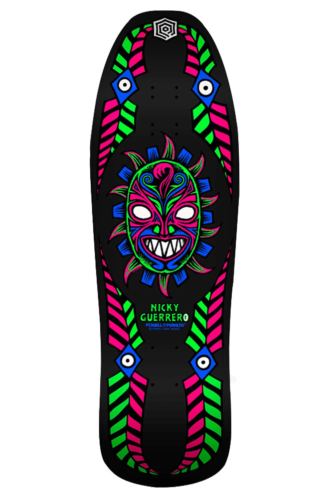 Powell-Peralta Nicky Guerrero Mask Deck Blacklight