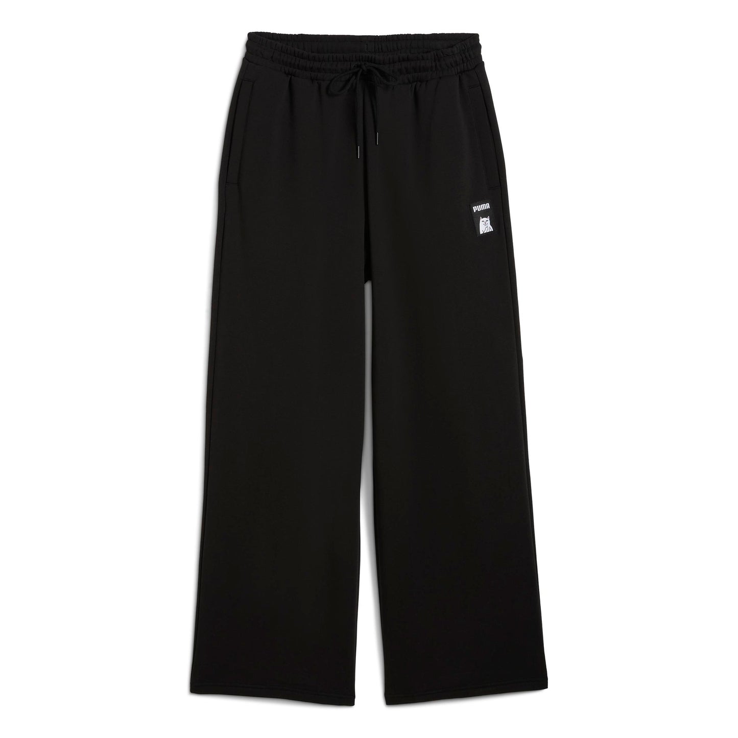 RIPNDIP PUMA X RIPNDIP Oversized Wide Sweatpants (Puma Black)