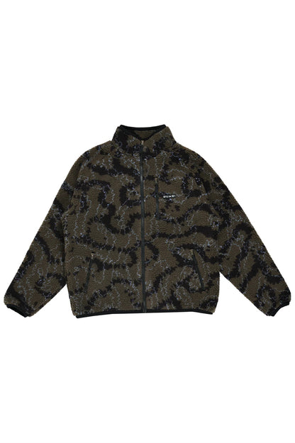 Quasi Skateboards Airis Full Zip Jacket Earth