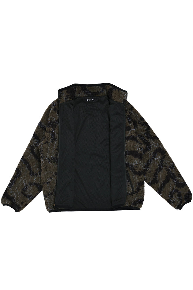 Quasi Skateboards Airis Full Zip Jacket Earth