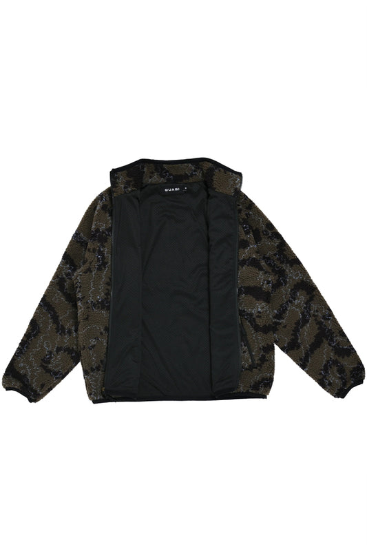 Quasi Skateboards Airis Full Zip Jacket Earth