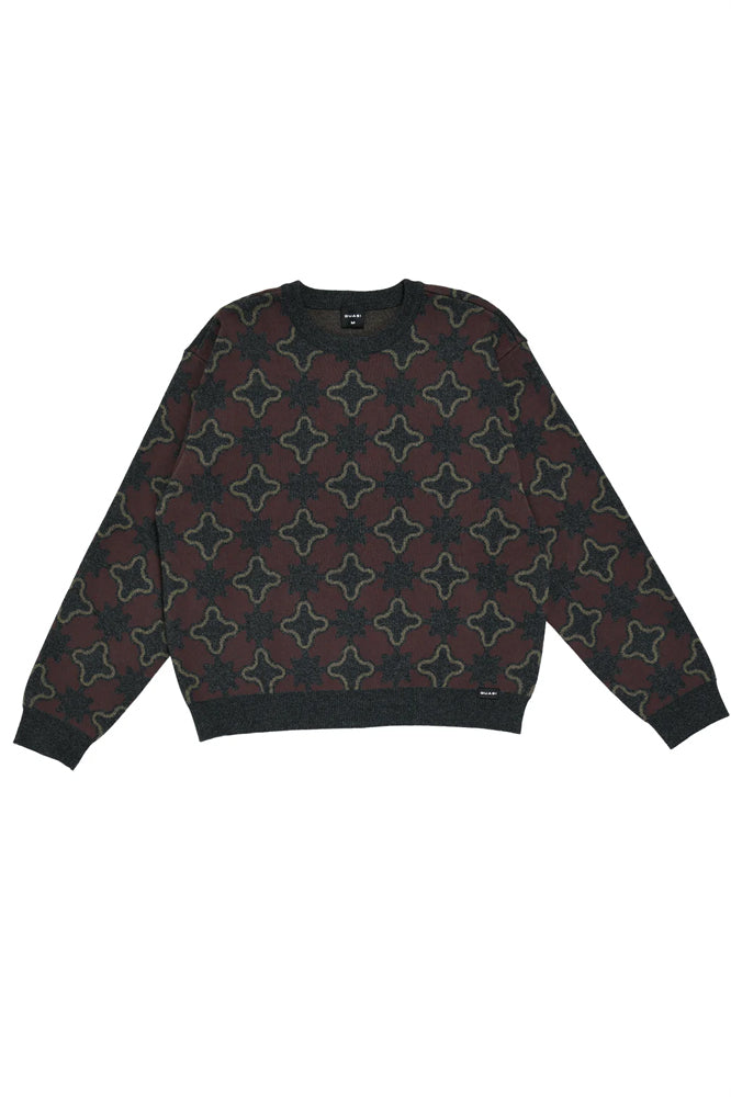 Quasi Skateboards Linkage Sweater Umber