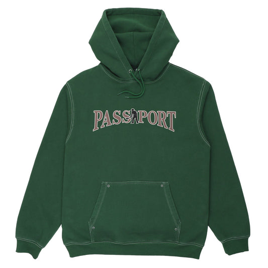 Pass~Port Official Contrast Hood Washed Forest Green