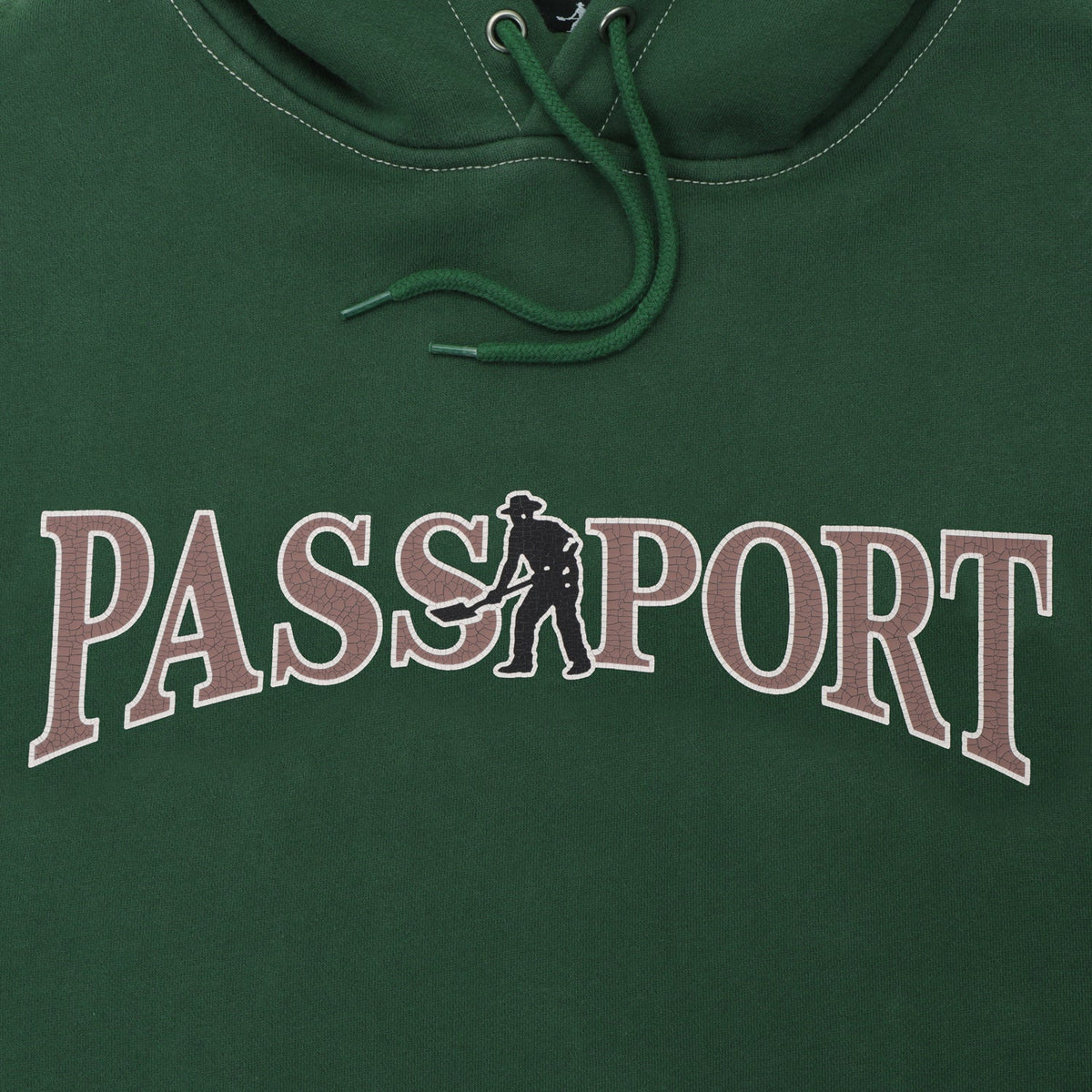 Pass~Port Official Contrast Hood Washed Forest Green