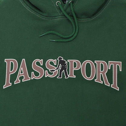 Pass~Port Official Contrast Hood Washed Forest Green