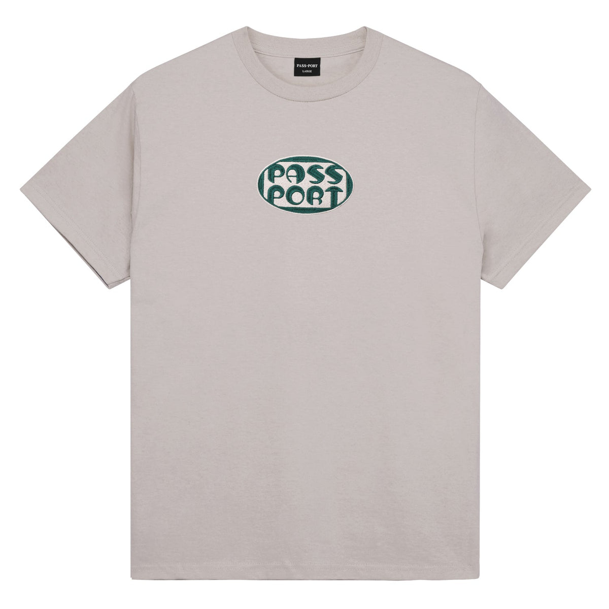 Pass~Port Rounded Tee Stone