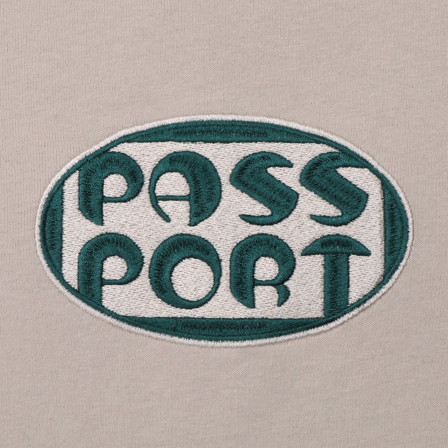 Pass~Port Rounded Tee Stone