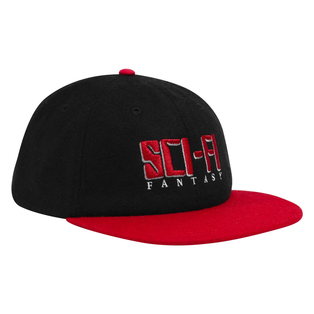 Sci-Fi Fantasy Display Hat Black Red