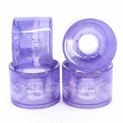 3DM Cambria Wheels 62mm 84A Clear Purple