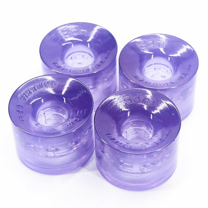 3DM Cambria Wheels 62mm 84A Clear Purple