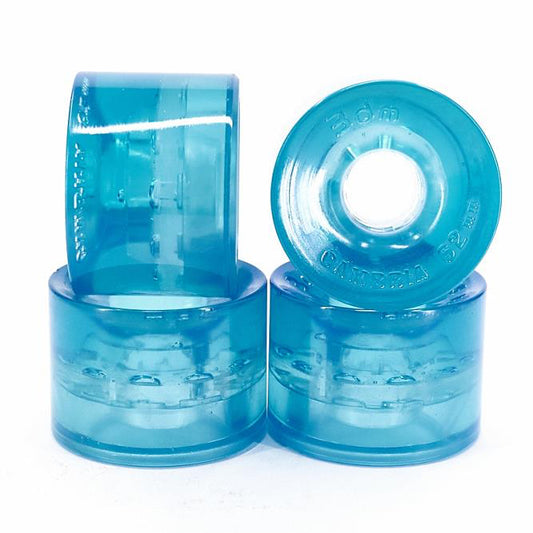 3DM Cambria Wheels 62mm 82A Clear Blue