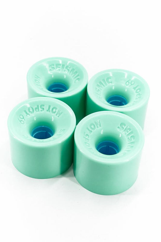SEISMIC Hot Spot Wheels 69mm 80A Mint Defcon
