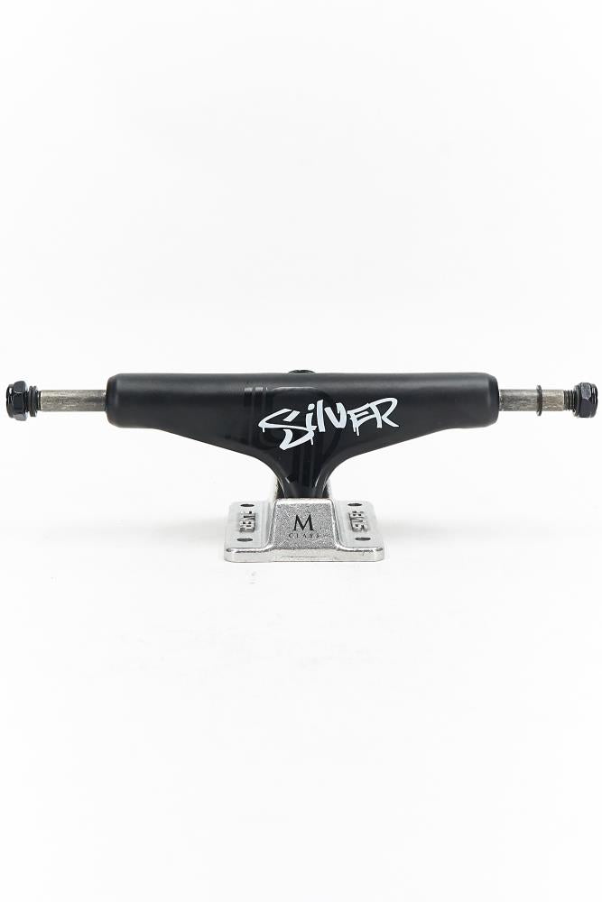 SILVER M-Class Hollow Script Black