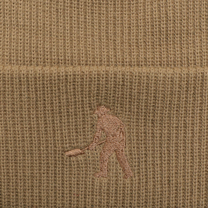 Pass~Port Solid Cotton Beanie - Khaki