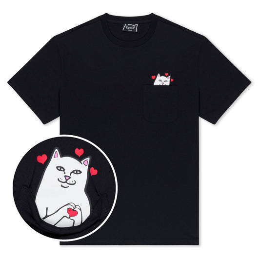 RIPNDIP Nermal Loves Pocket Tee (Black)