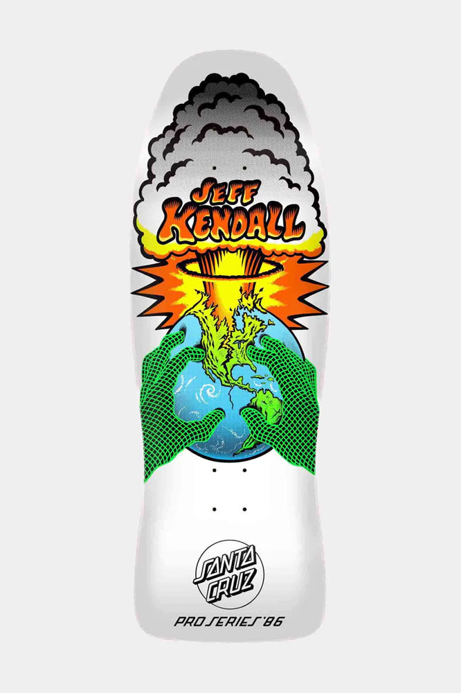 Santa Cruz Kendall End of the World Reissue Deck White