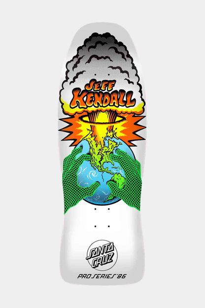 Santa Cruz Kendall End of the World Reissue Deck White