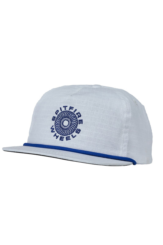 Spitfire Classic 87 Swirl Snapback White Blue