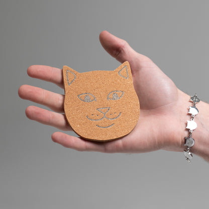 RIPNDIP Lord Nermal 4pc Coaster Set (White)