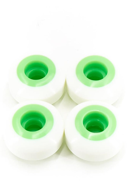 Steadfast Wheels Two Tone White Green 100A