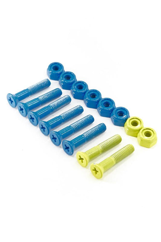 Blank Bolts Phillips Set Blue Cream