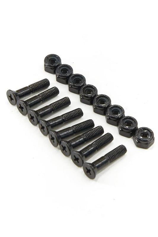 Blank Bolts Kreuz Set Black