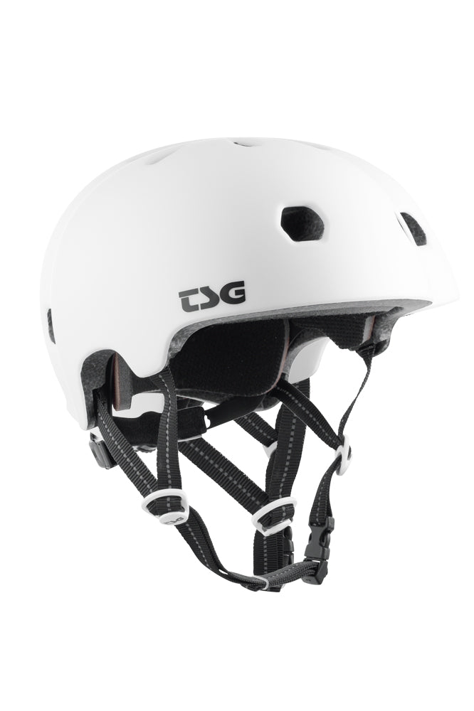 TSG Helmet Meta Solid Colors Satin White