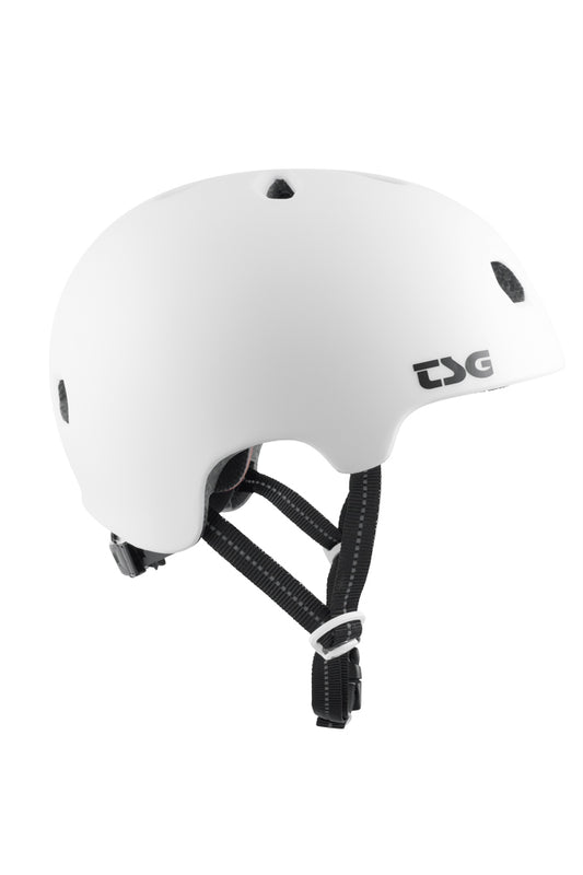 TSG Helmet Meta Solid Colors Satin White