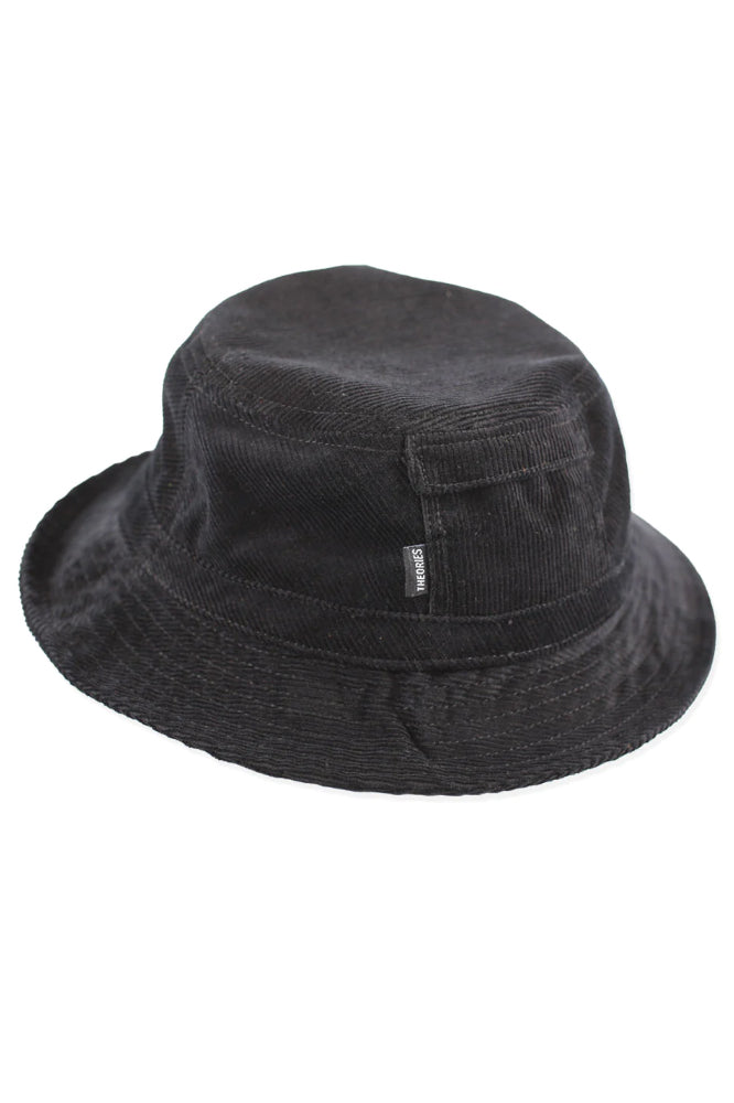 Theories Of Atlantis Corduroy Bucket Hat Black