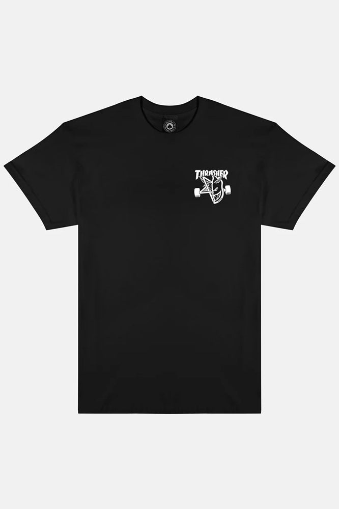 Thrasher x Spitfire Classic Swirl Tee Black