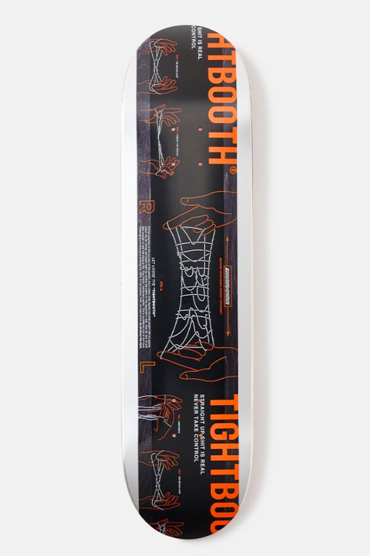 Tightbooth Ayatori Deck Black 8.1"