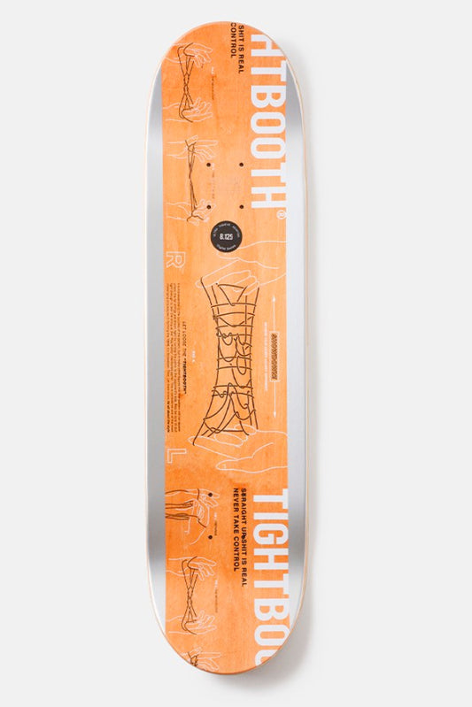Tightbooth Ayatori Deck Black 8.1"