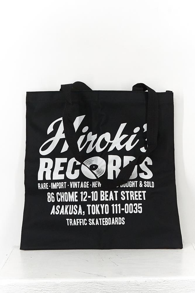 Traffic Hirokis Records Tote Bag Black