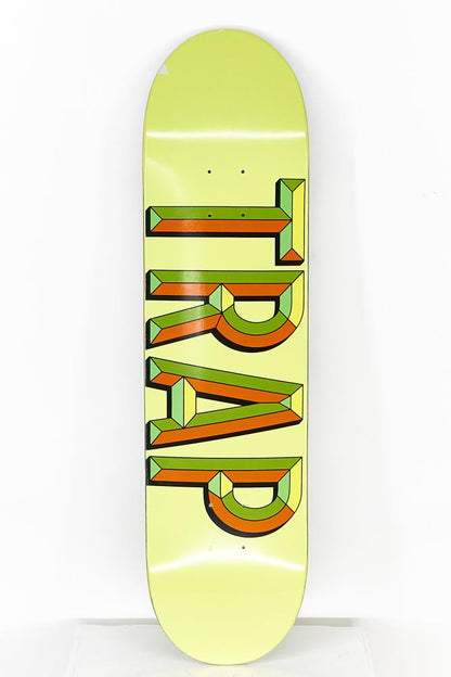Trap Iron Logo Deck Lemon