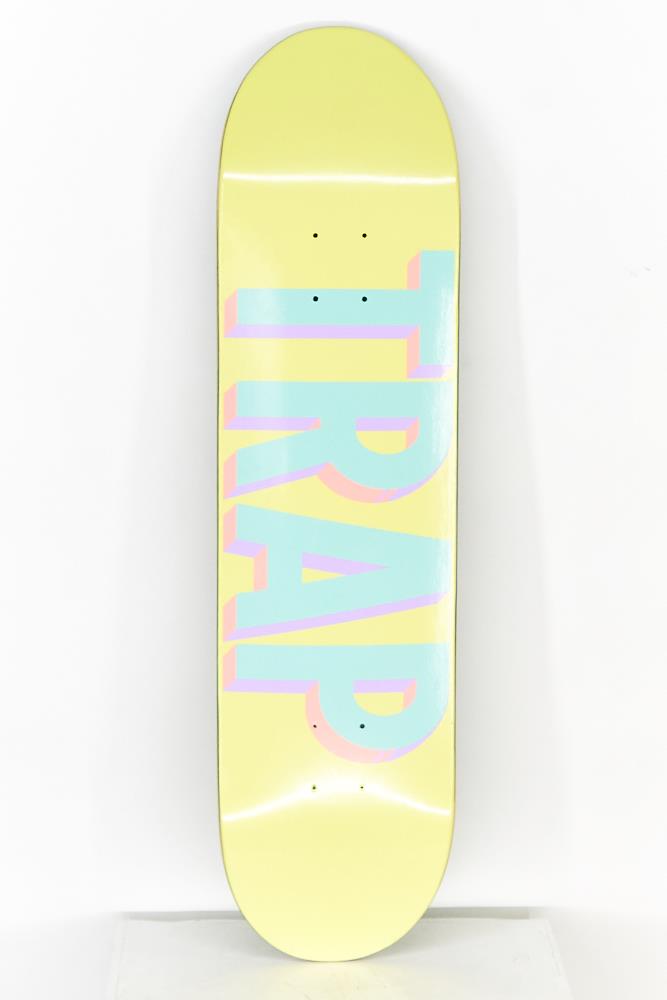 Trap Block Logo Deck Yellow