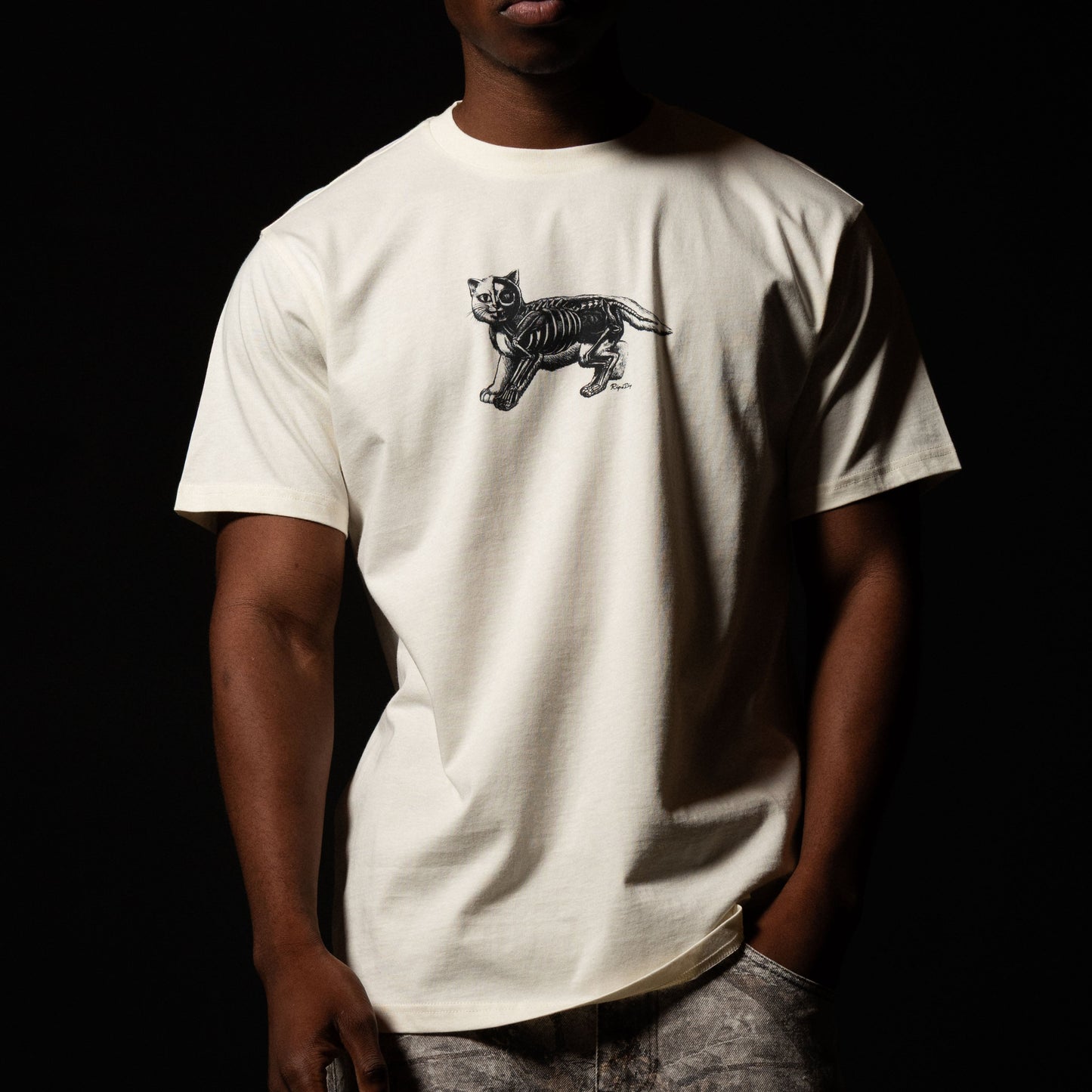 RIPNDIP Inside Out Tee (Bone)