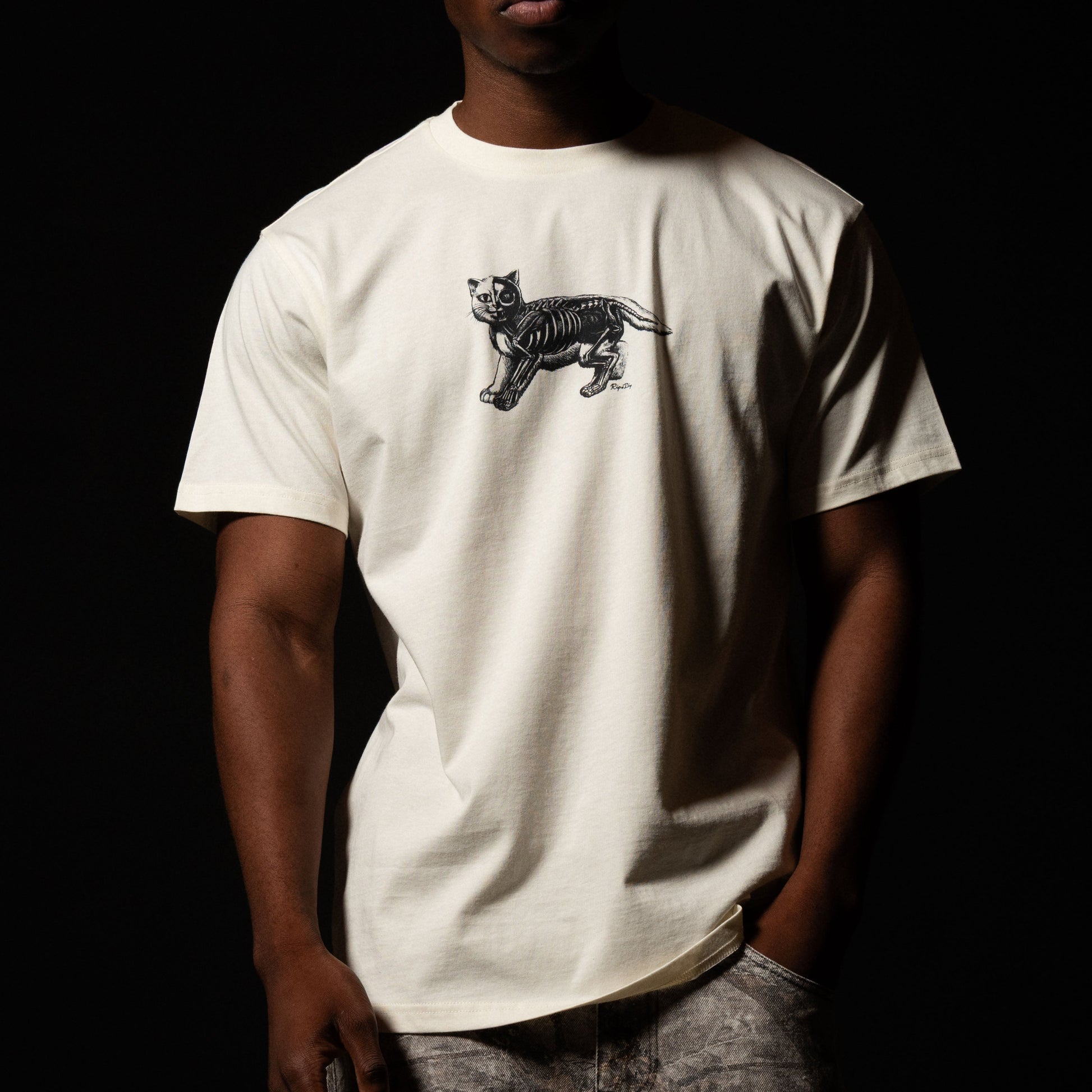 RIPNDIP Inside Out Tee (Bone)