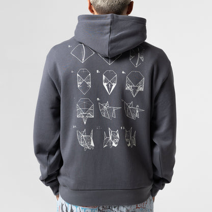 RIPNDIP Origami Hoodie (Charcoal)
