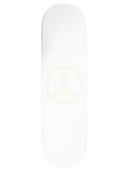 Violet GLOW IN THE DARK PEACE DECK White 8.25"