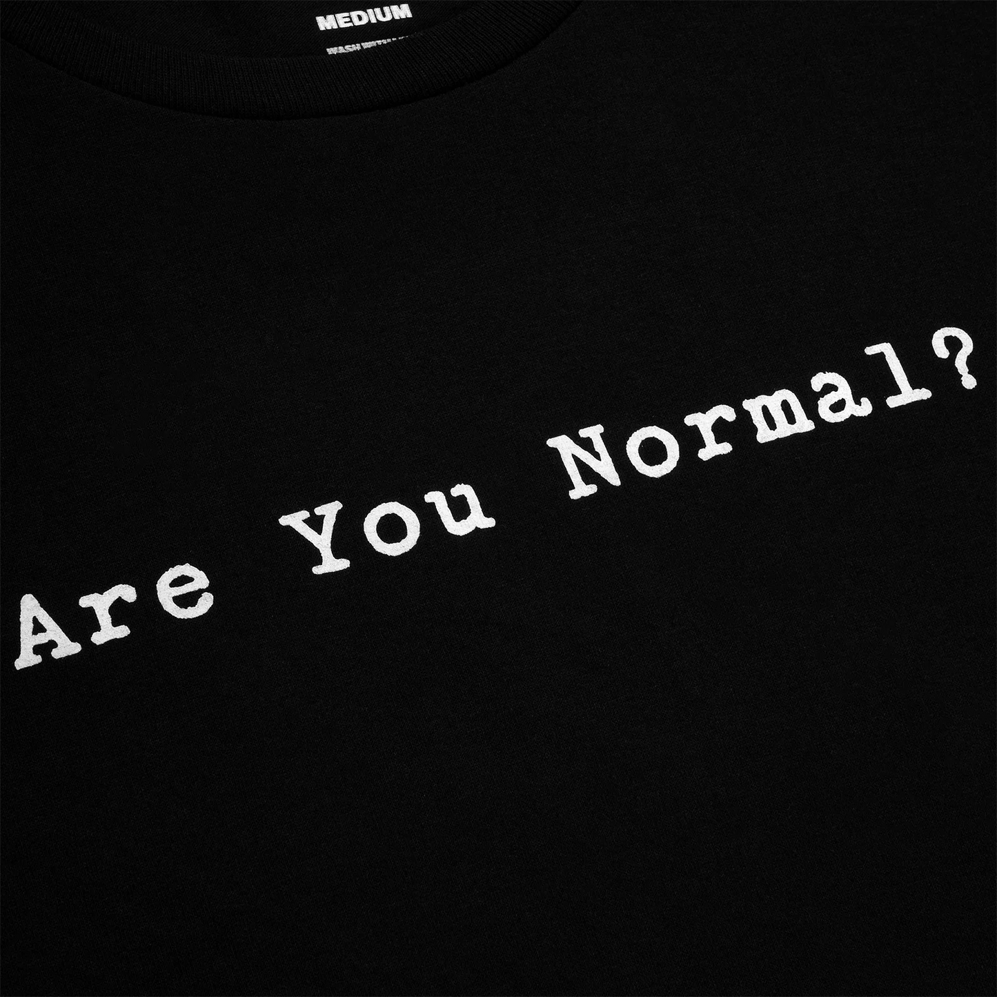 VIOLET "Are You Normal?" T-Shirt Black