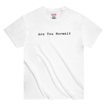 VIOLET "Are You Normal?" T-Shirt White
