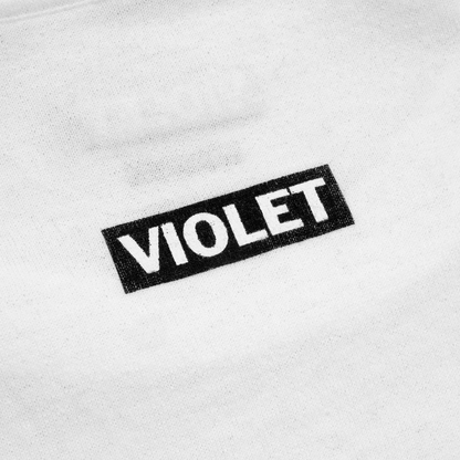 VIOLET "Are You Normal?" T-Shirt White