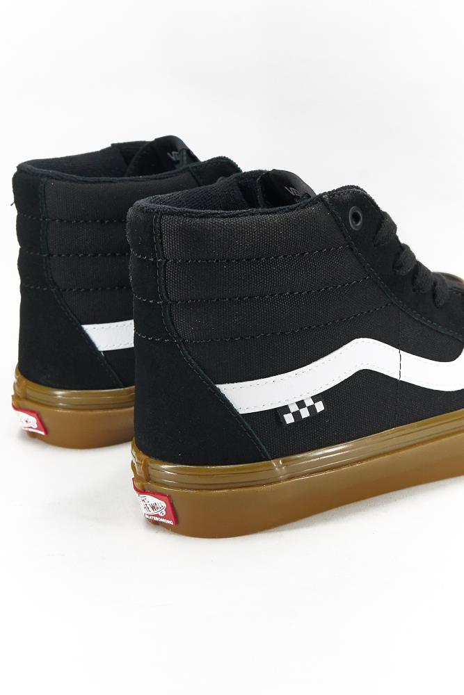 Vans Sk8 Hi Skate Black Gum
