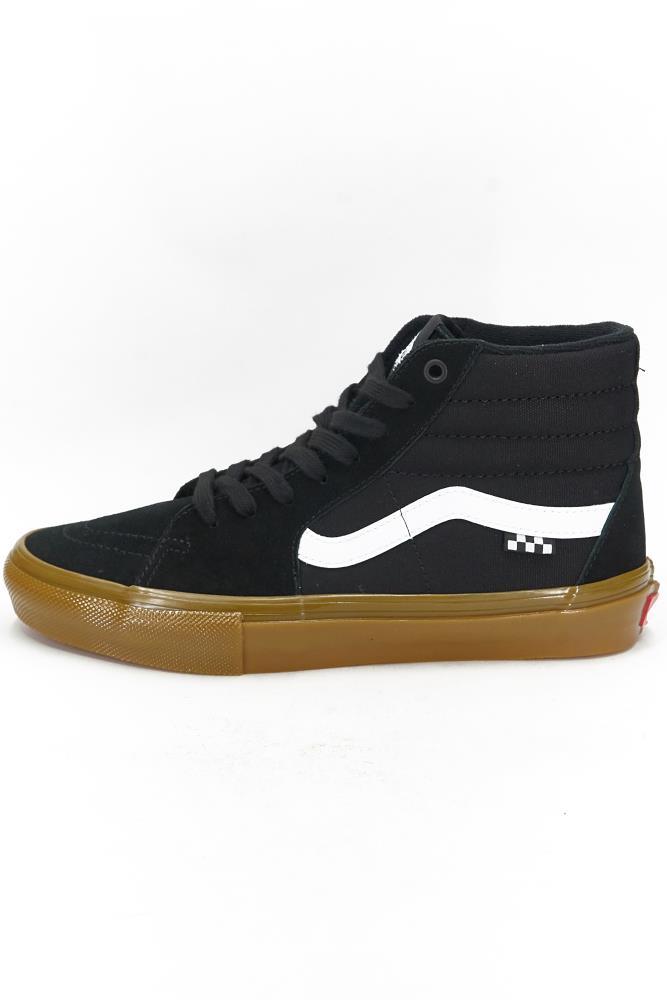 Vans Sk8 Hi Skate Black Gum