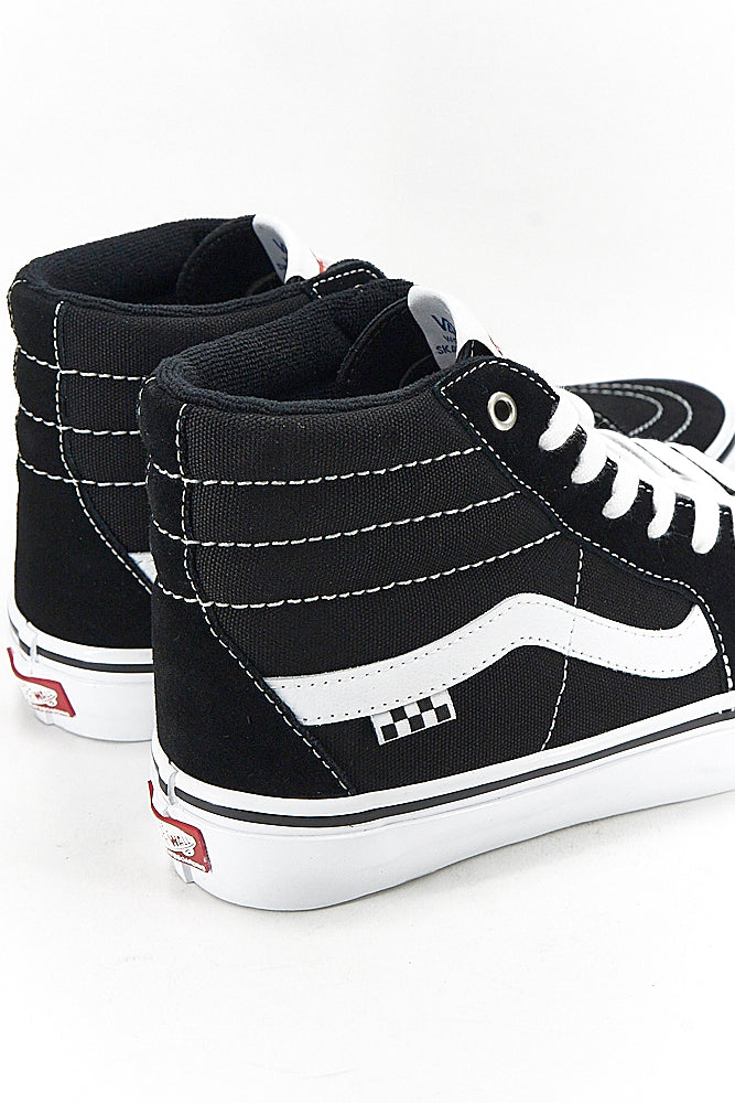 Vans Sk8 Hi Skate Black White