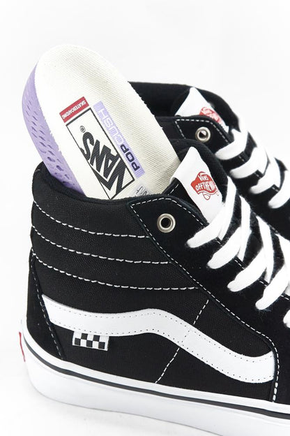 Vans Sk8 Hi Skate Black White
